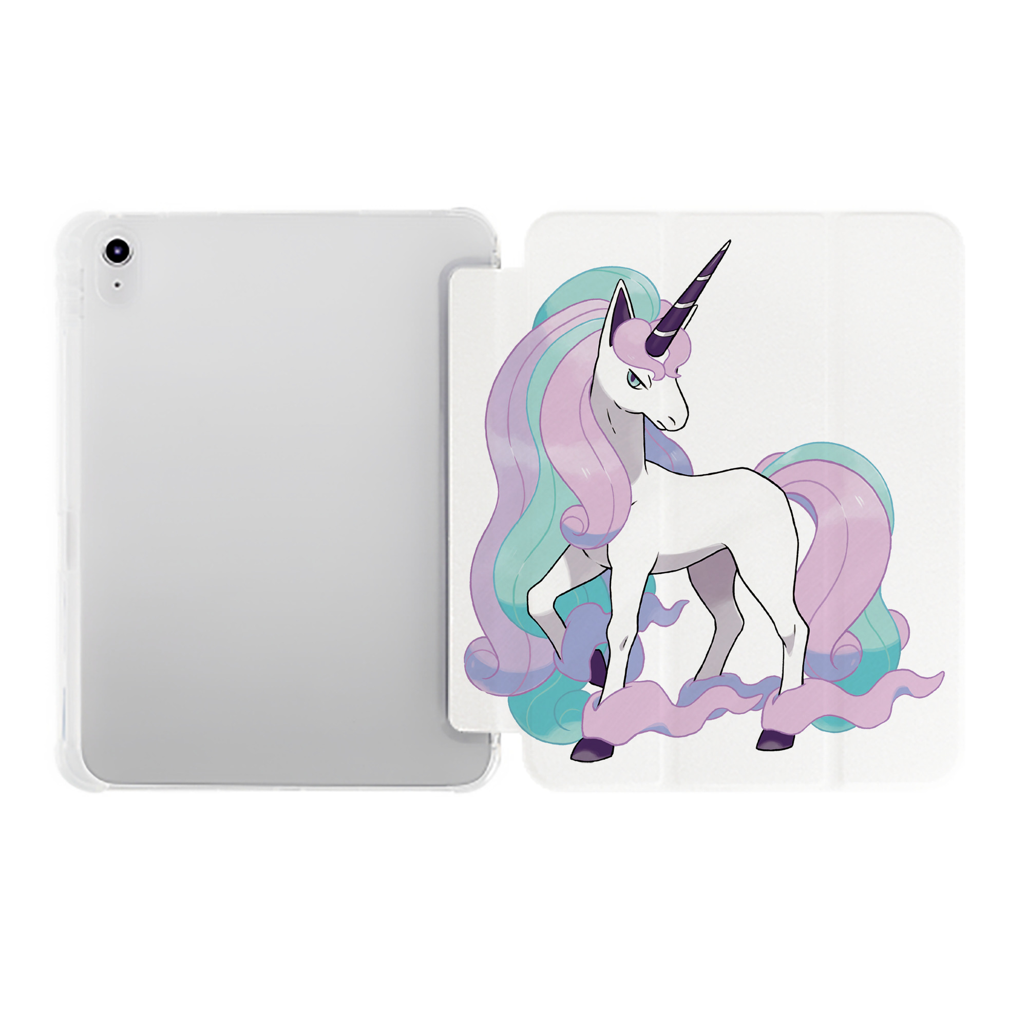 （画像用） ポケットモンスター Pokémon IPad ケース ペン収納付き 三つ折りスタンド PUレザー×シリコン 対応機種9.5/10.5/10.9インチ